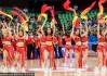 蓉城篮球夜 扇舞展风华：国际男篮赛场的中国风啦啦队