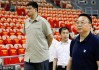 姚明现身大连督战，男篮红队新阵惜败伊朗