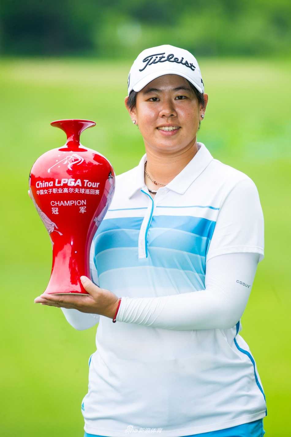 隋响在比赛中优雅挥杆，尽显实力与风采