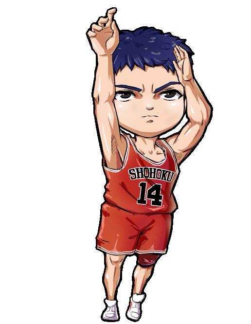 灌篮高手Q版漫画萌动青春 那些包子脸背后的热血回忆 天才樱木花道Q版形象,标志性的红发和憨憨自信的笑容被完美还原,圆溜溜的大眼睛里闪烁着‘我是天才’的得意光芒