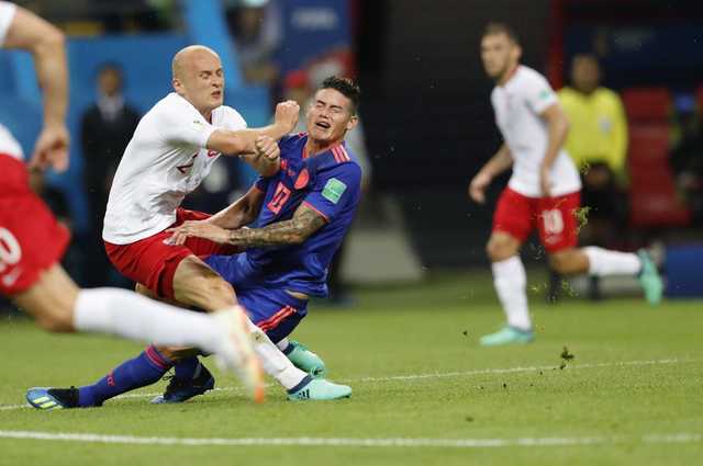 友谊赛-哥伦比亚3-0轻取波兰 莱万哑火J罗两送助攻闪耀全场