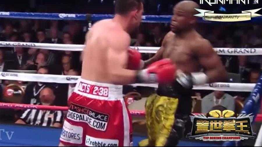 梅威瑟第10回合TKO麦克雷格,50胜全胜收官跨界世纪之战 梅威瑟第10回合TKO麦克雷格,50胜全胜收官跨界世纪之战