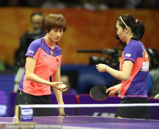 世乒赛女团决赛刘诗雯横扫福原爱助国乒第20冠