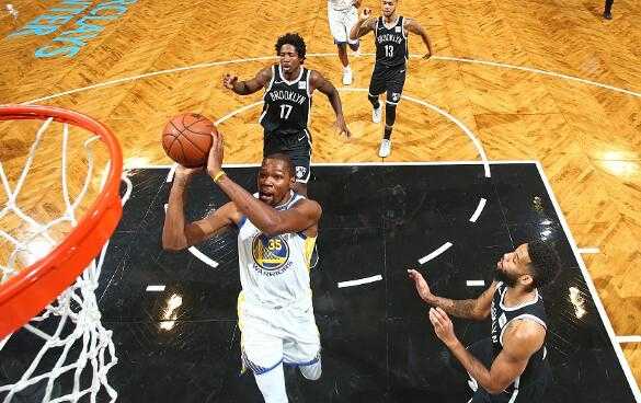 勇士112-95擒篮网提前锁定季后赛