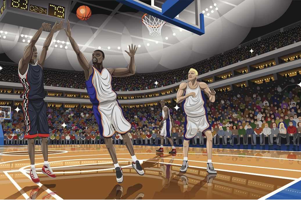 湖人vs火箭2014揭幕战：科比复出首秀18分惨败哈登32分