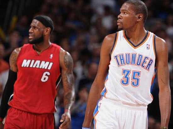 热火vs雷霆总决赛G1-G5全场集锦全回顾：三巨头首冠封神