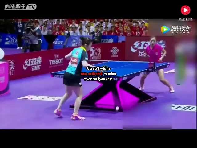 福原爱复仇德国：日本女乒3-0横扫晋级